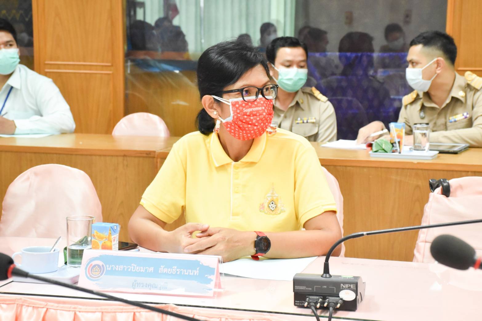 พช.มหาสารคาม จัดประชุมคณะอนุกรรมการบริหารกองทุนพัฒนาบทบาทสตรี ระดับจังหวัด ครั้งที่ 6/2564