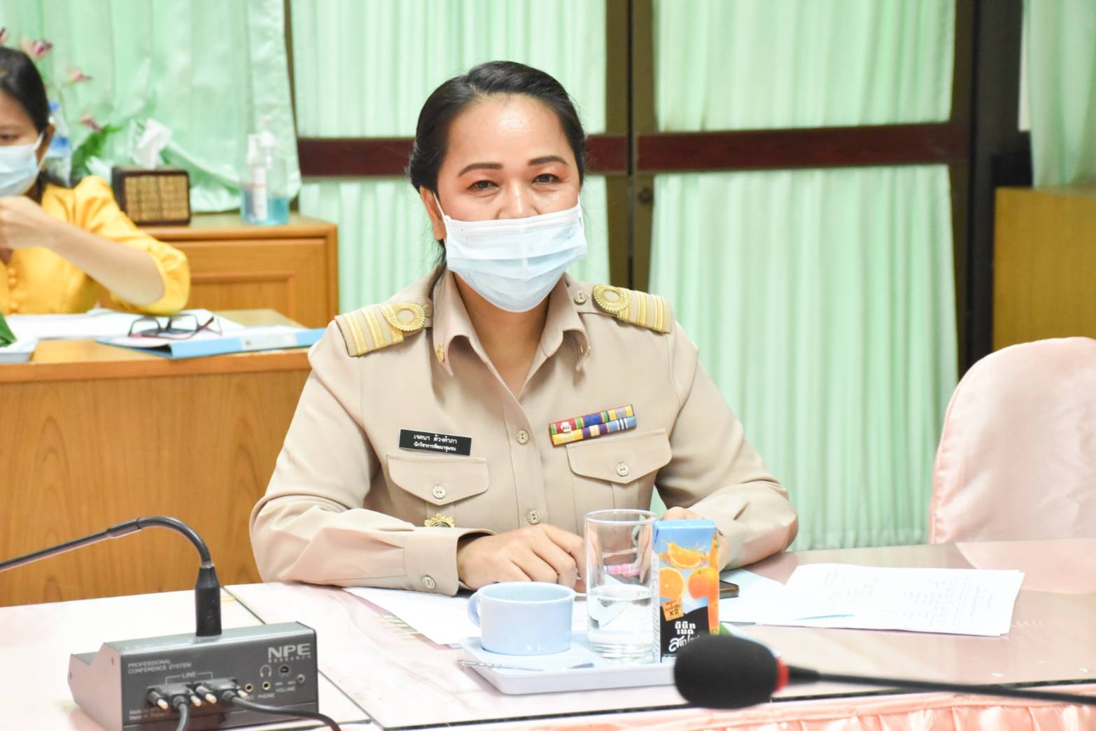 พช.มหาสารคาม จัดประชุมคณะอนุกรรมการบริหารกองทุนพัฒนาบทบาทสตรี ระดับจังหวัด ครั้งที่ 6/2564