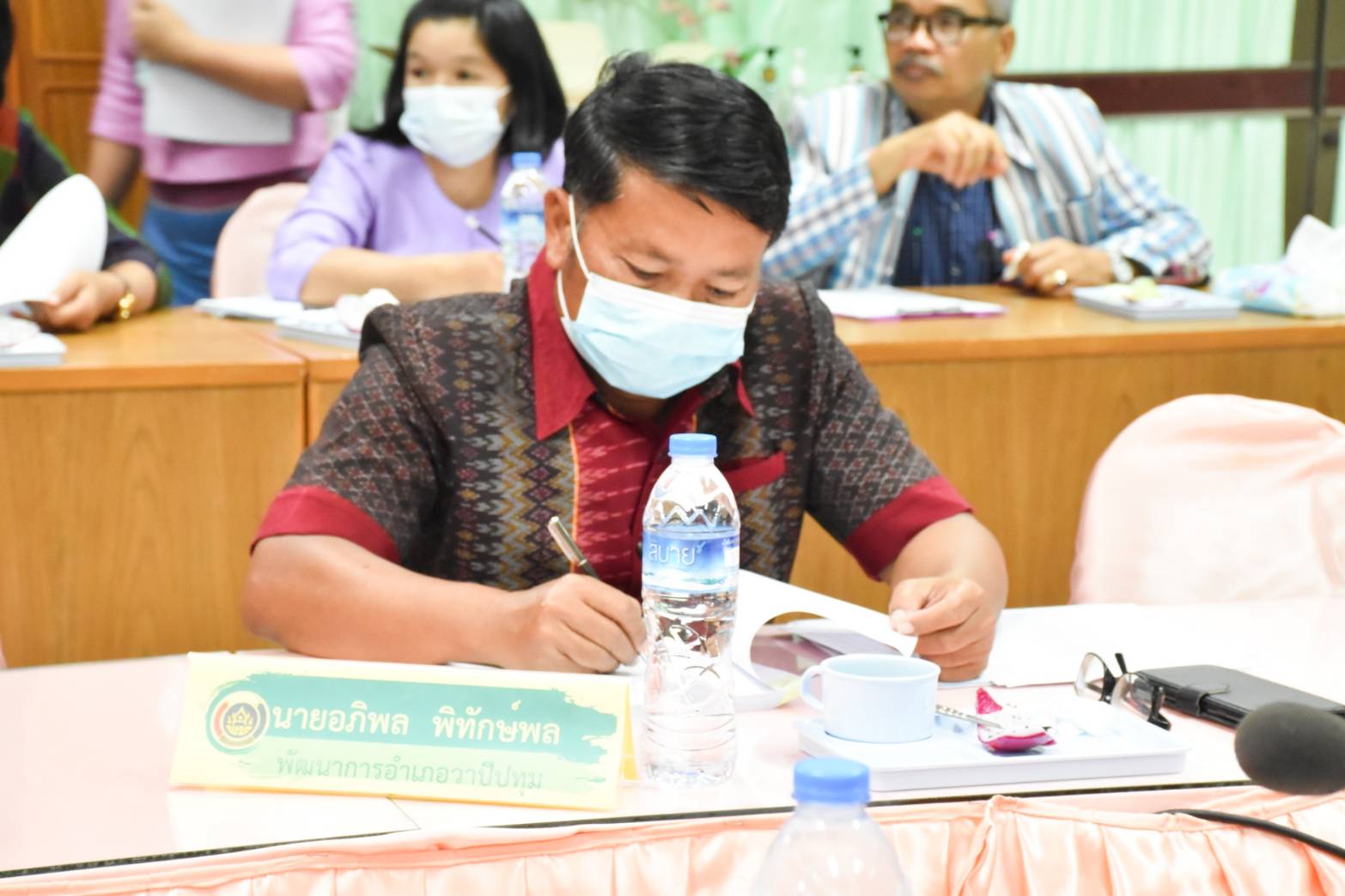 พช.มหาสารคาม ประชุมติดตามเร่งรัดเบิกจ่ายงบประมาณไตรมาสสุดท้าย ให้บรรลุตามเป้าหมาย