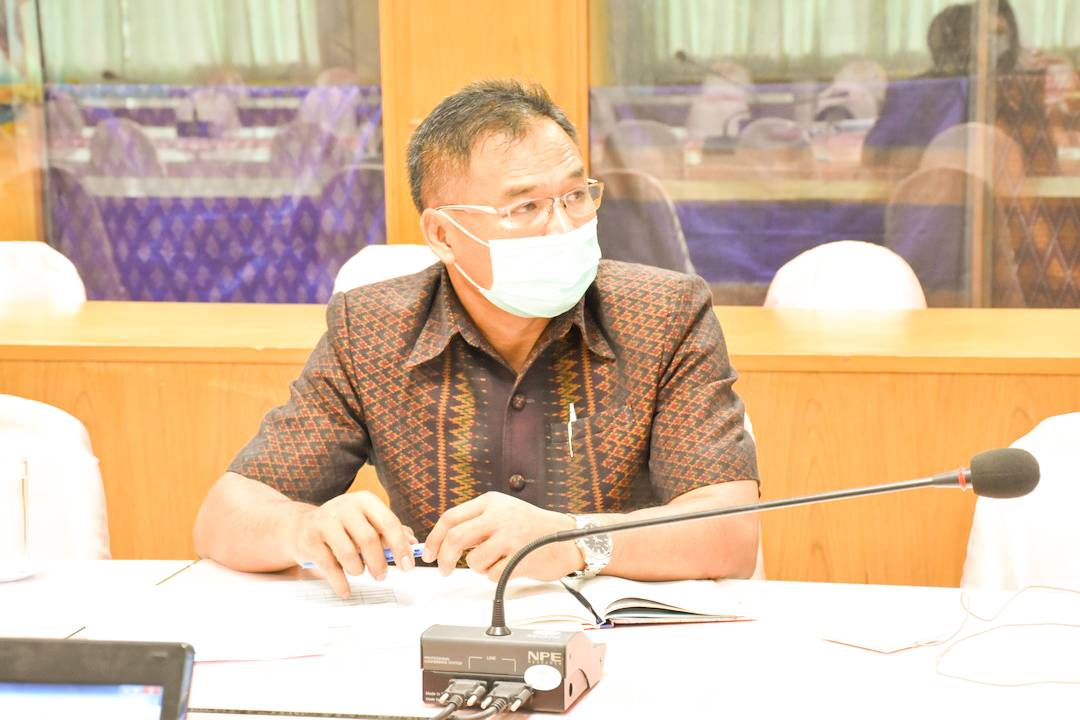 พช.มหาสารคาม ร่วมประชุมสร้างความเข้าใจกระบวนงาน การจัดซื้อ/จัดจ้าง โครงการ “โคก หนอง นา พช.” ผ่านระบบวีดิทัศน์ทางไกล (Video Conference)