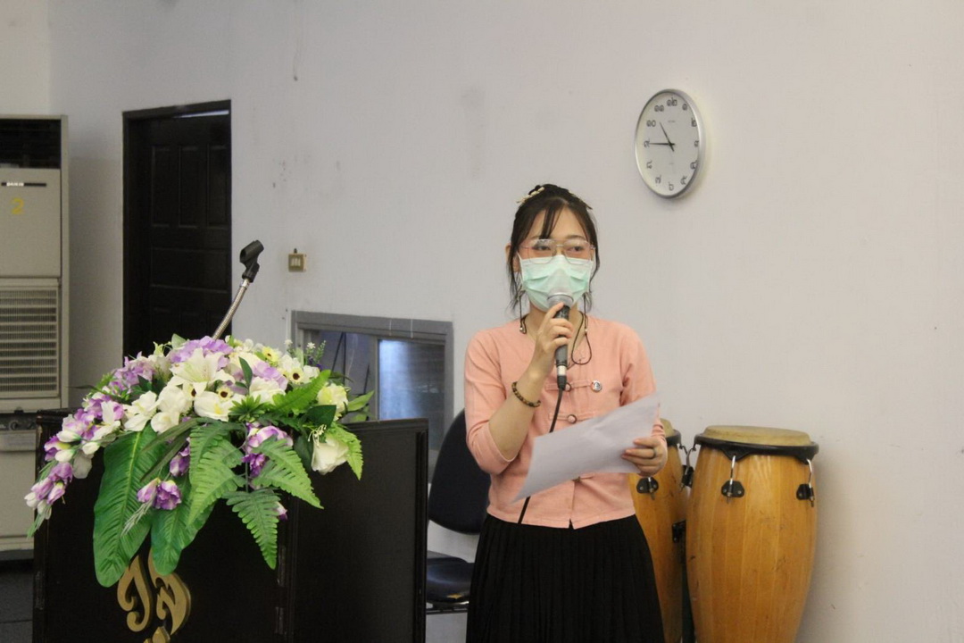 พช.มหาสารคาม จัดกิจกรรมประชุมเชิงปฏิบัติการคณะกรรมการบริหารตลาดและเจ้าหน้าที่พัฒนาชุมชน ภายใต้โครงการตลาดนัดคนไทยยิ้มได้ รุ่นสุดท้าย
