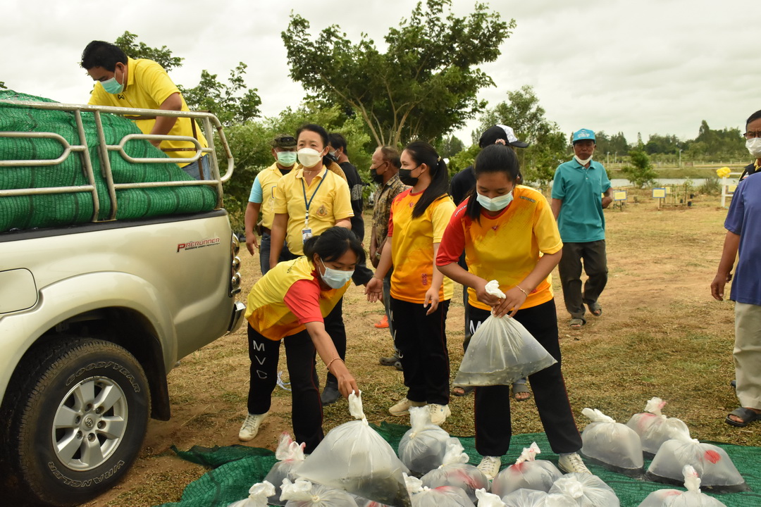 บริษัท ประชารัฐรักสามัคคีมหาสารคามฯ บูรณาการทำงานทุกภาคส่วน จัดกิจกรรม “ปลูกป่าปล่อยปลา” เฉลิมพระเกียรติเนื่องในโอกาสมหามงคลเฉลิมพระชนมพรรษา พระบาทสมเด็จพระปรเมนทรรามาธิบดีศรีสินทร มหาวชิราลงกรณพระวชิรเกล้าเจ้าอยู่หัว
