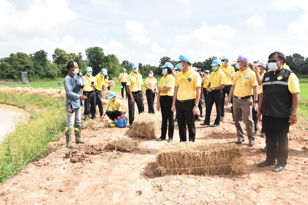 พ่อเมืองมหาสารคาม นำประชาชนจิตอาสาจัดกิจกรรม “จิตอาสาพัฒนาชุมชนเอามื้อสามัคคี” เพื่อเฉลิมพระเกียรติเนื่องในโอกาสมหามงคลเฉลิมพระชนมพรรษา พระบาทสมเด็จพระปรเมนทรรามาธิบดีศรีสินทรมหาวชิราลงกรณ พระวชิรเกล้าเจ้าอยู่หัว