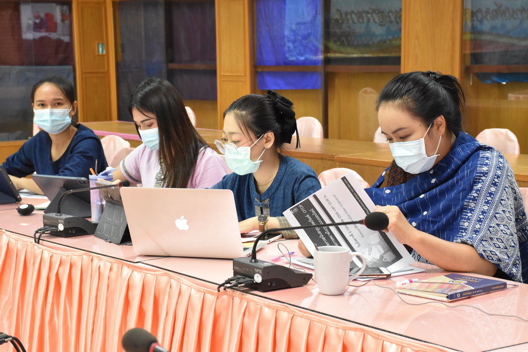 พช.มหาสารคาม ร่วมรับฟังแนวทางการสนับสนุนผลิตภัณฑ์ OTOP สู่ช่องทางการตลาดในรูปแบบออนไลน์ ผ่านระบบวีดิทัศน์ทางไกล (Video Conference)