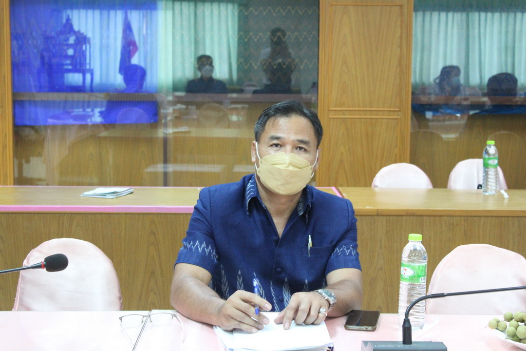 พช.มหาสารคาม ร่วมประชุมสร้างความเข้าใจ ขับเคลื่อนโครงการเสริมสร้างและพัฒนาผู้นำการเปลี่ยนแปลง ลุยสร้าง “ตู้ยาข้างบ้าน ตู้อาหารข้างครัว” ผ่านระบบ  Zoom Cloud Meeting