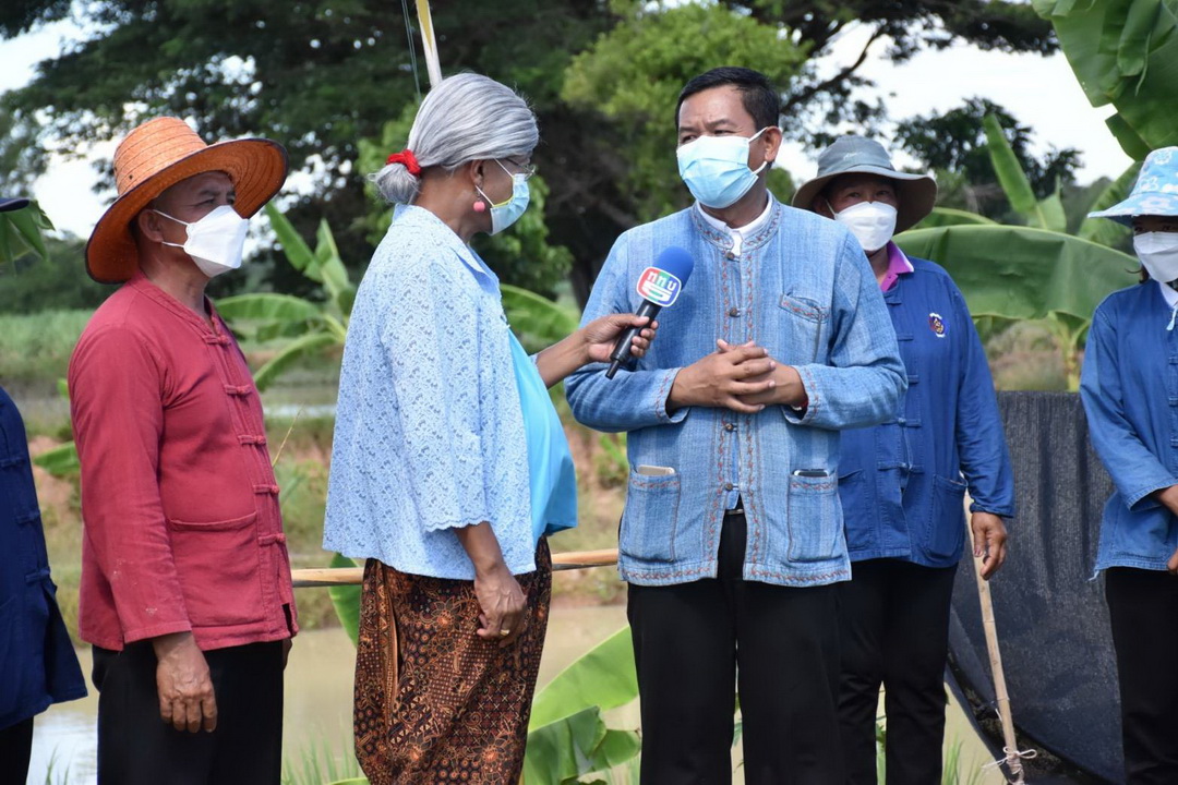 พช.มหาสารคาม ร่วมถ่ายทำรายการ “ประเด็นเด่น สุดสัปดาห์” และ รายการ “เศรษฐีบ้านทุ่ง” ออกอากาศทางช่อง ททบ. 5 เพื่อประชาสัมพันธ์งาน “โคก หนอง นา พัฒนาชุมชน”