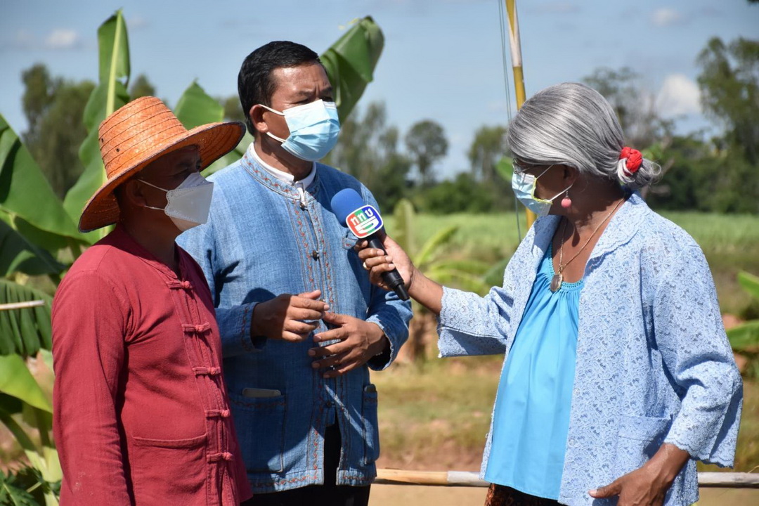 พช.มหาสารคาม ร่วมถ่ายทำรายการ “ประเด็นเด่น สุดสัปดาห์” และ รายการ “เศรษฐีบ้านทุ่ง” ออกอากาศทางช่อง ททบ. 5 เพื่อประชาสัมพันธ์งาน “โคก หนอง นา พัฒนาชุมชน”