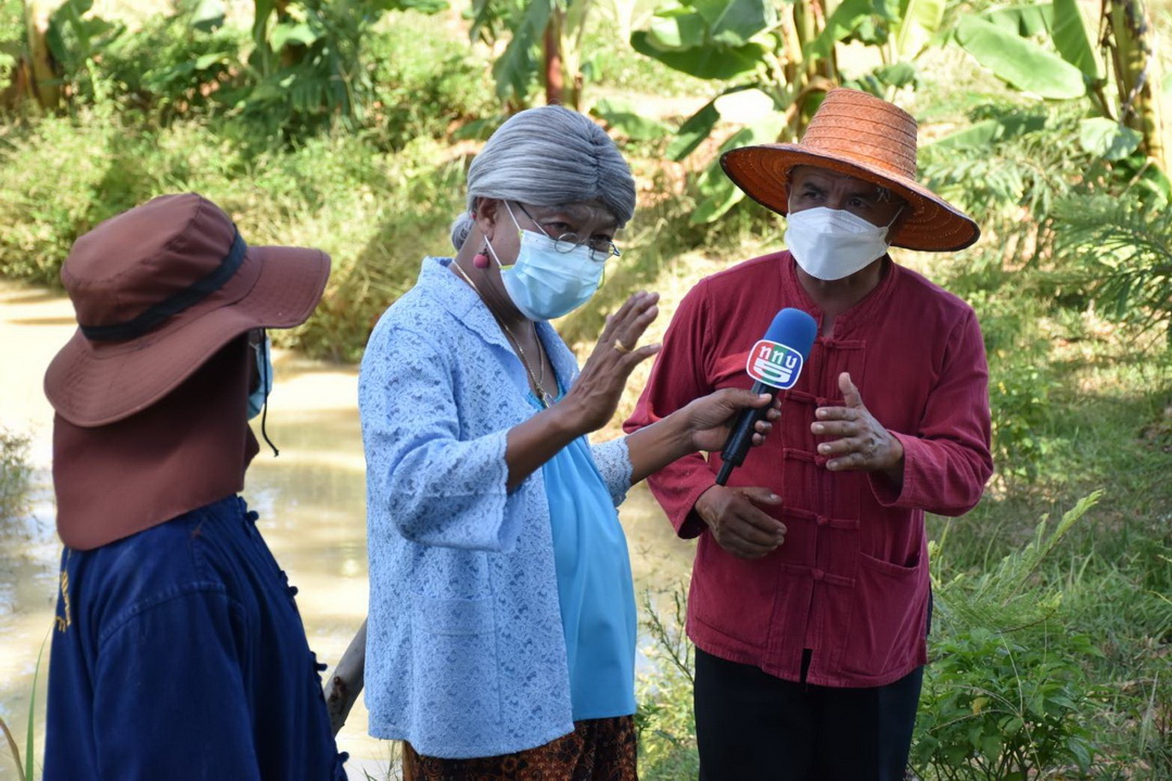 พช.มหาสารคาม ร่วมถ่ายทำรายการ “ประเด็นเด่น สุดสัปดาห์” และ รายการ “เศรษฐีบ้านทุ่ง” ออกอากาศทางช่อง ททบ. 5 เพื่อประชาสัมพันธ์งาน “โคก หนอง นา พัฒนาชุมชน”