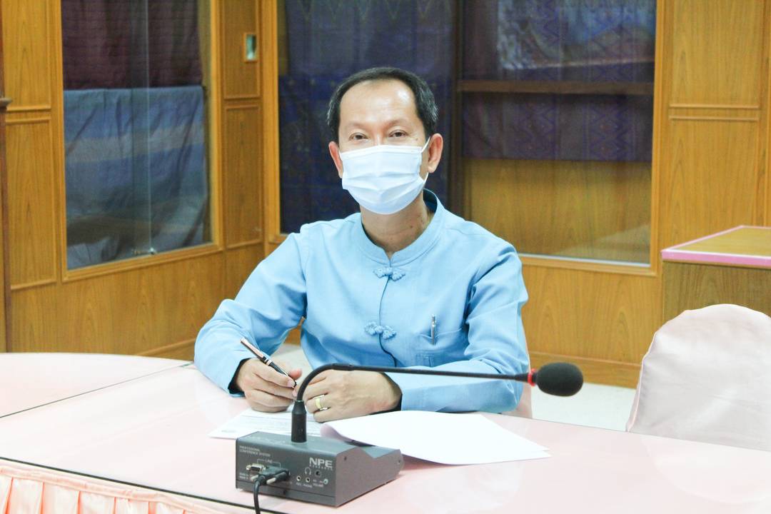 พช.มหาสารคาม ร่วมประชุมกรมการพัฒนาชุมชน ครั้งที่ 8/2564 ผ่านระบบ Zoom Cloud Meetings