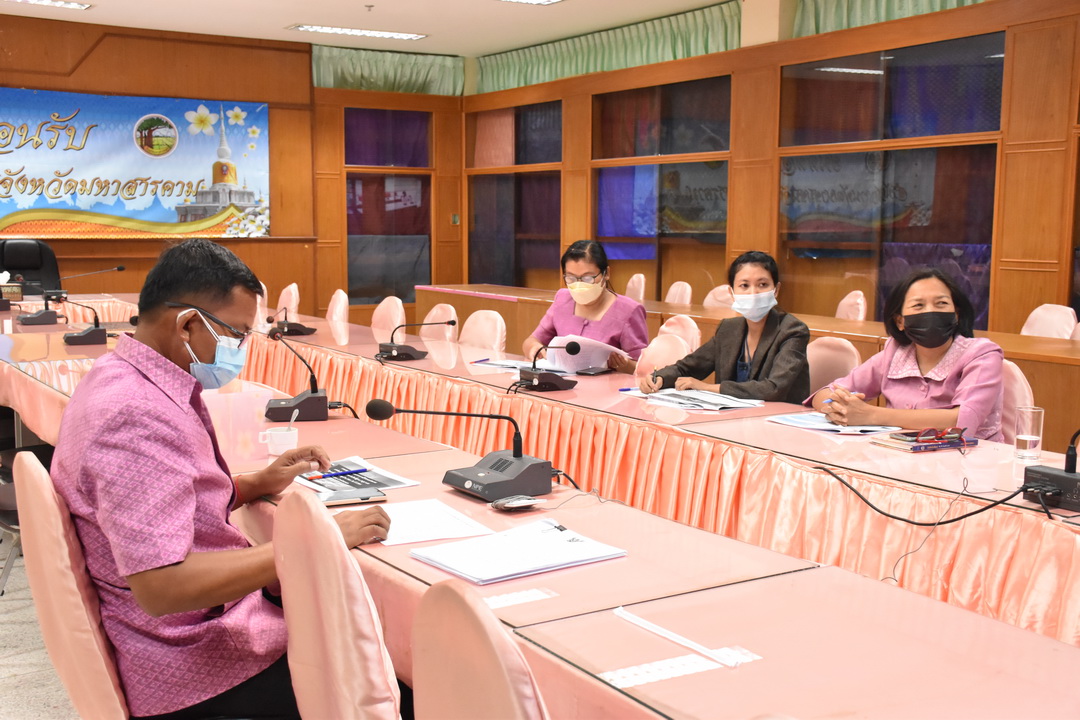 พช.มหาสารคาม ร่วมประชุมชี้แจงแนวทางการใช้จ่ายงบประมาณค่าจัดเก็บข้อมูลความจำเป็นพื้นฐาน(จปฐ.) และข้อมูลพื้นฐานระดับหมู่บ้าน (กชช.2 ค) ประจำปีงบประมาณ พ.ศ.2564 ผ่านระบบวิดีทัศน์ทางไกล (Video Conference)