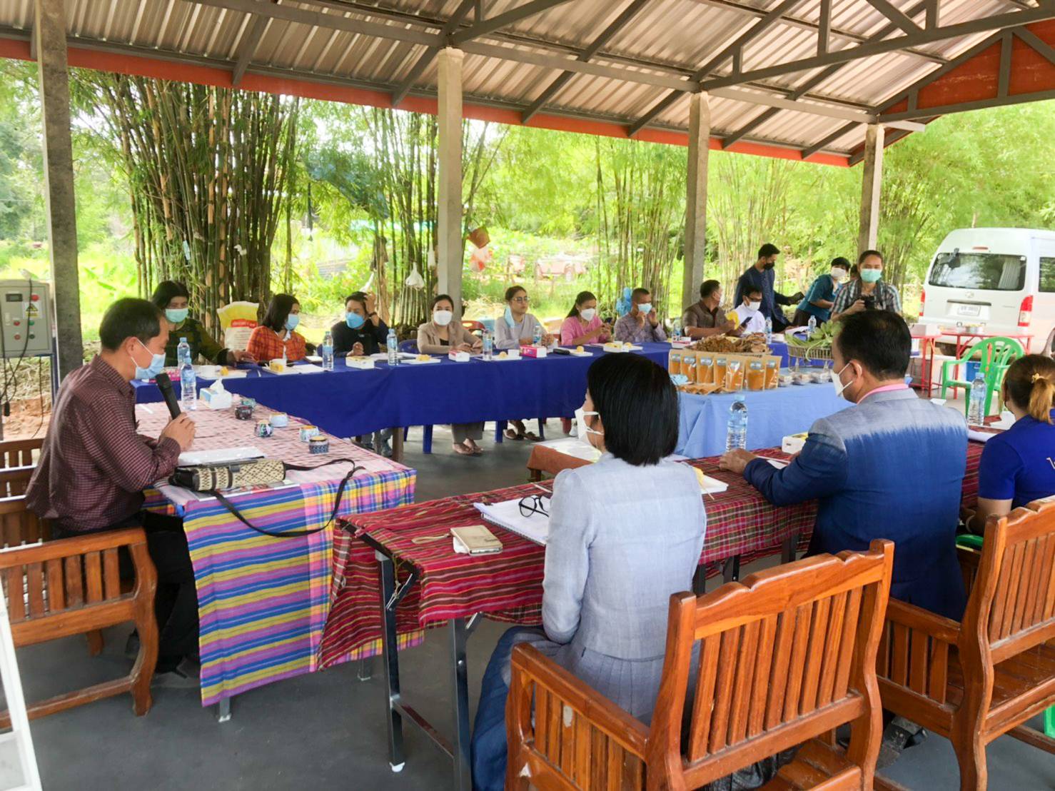 พช.มหาสารคาม จัดประชุมคณะการทำงานด้านการพัฒนาเศรษฐกิจฐานรากและประชารัฐจังหวัดมหาสารคาม (E3)