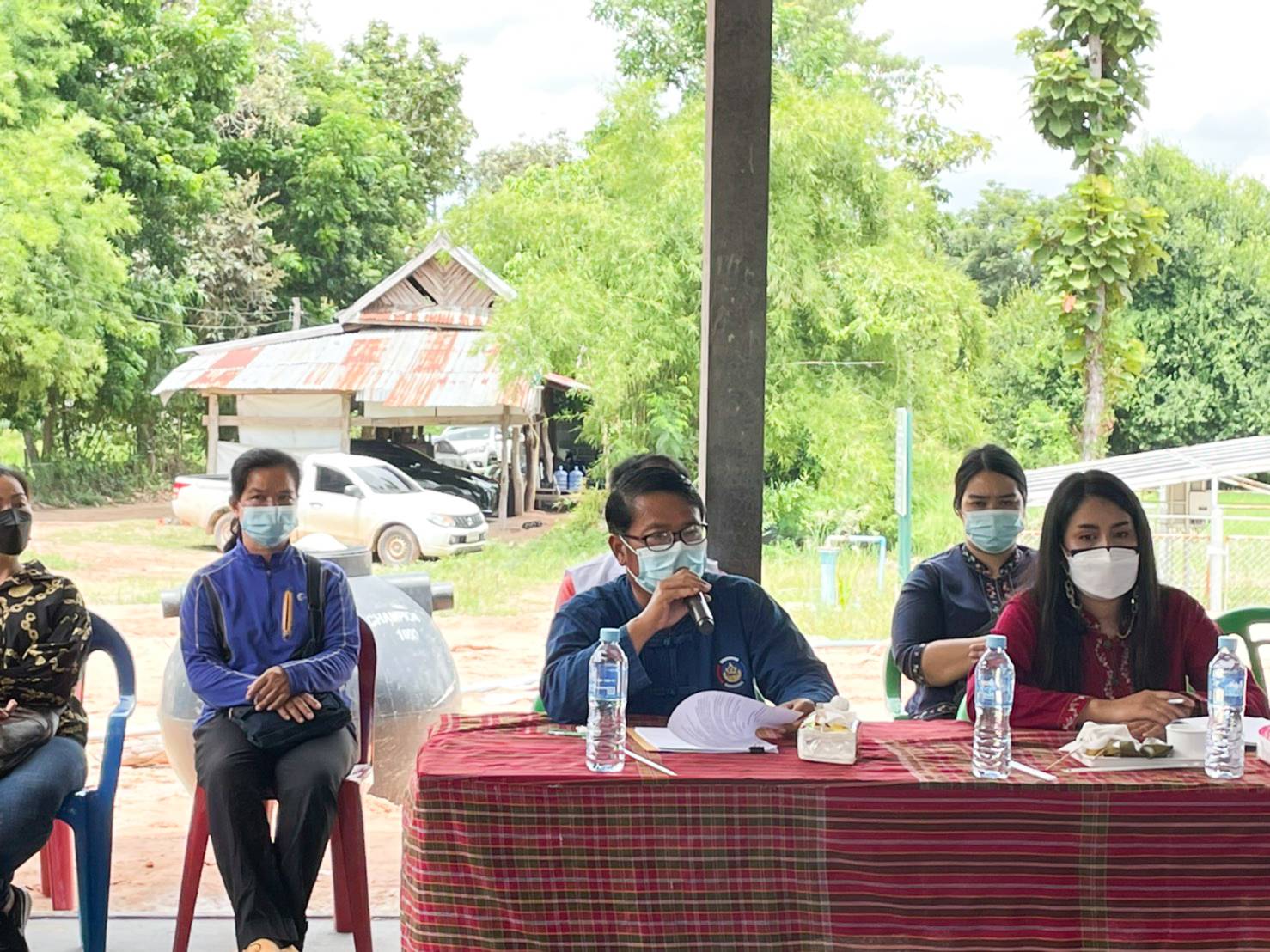 พช.มหาสารคาม จัดประชุมคณะการทำงานด้านการพัฒนาเศรษฐกิจฐานรากและประชารัฐจังหวัดมหาสารคาม (E3)