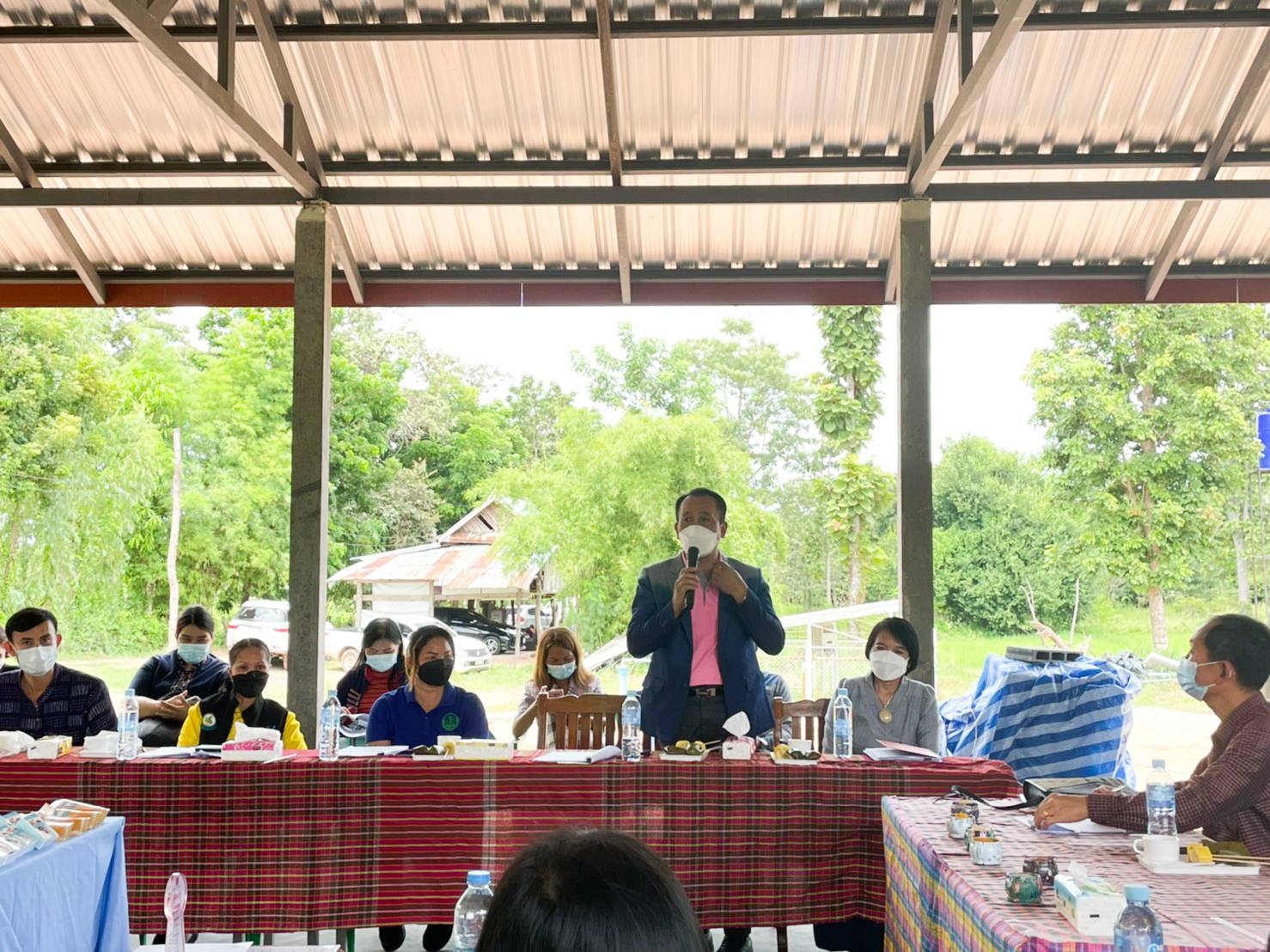พช.มหาสารคาม จัดประชุมคณะการทำงานด้านการพัฒนาเศรษฐกิจฐานรากและประชารัฐจังหวัดมหาสารคาม (E3)