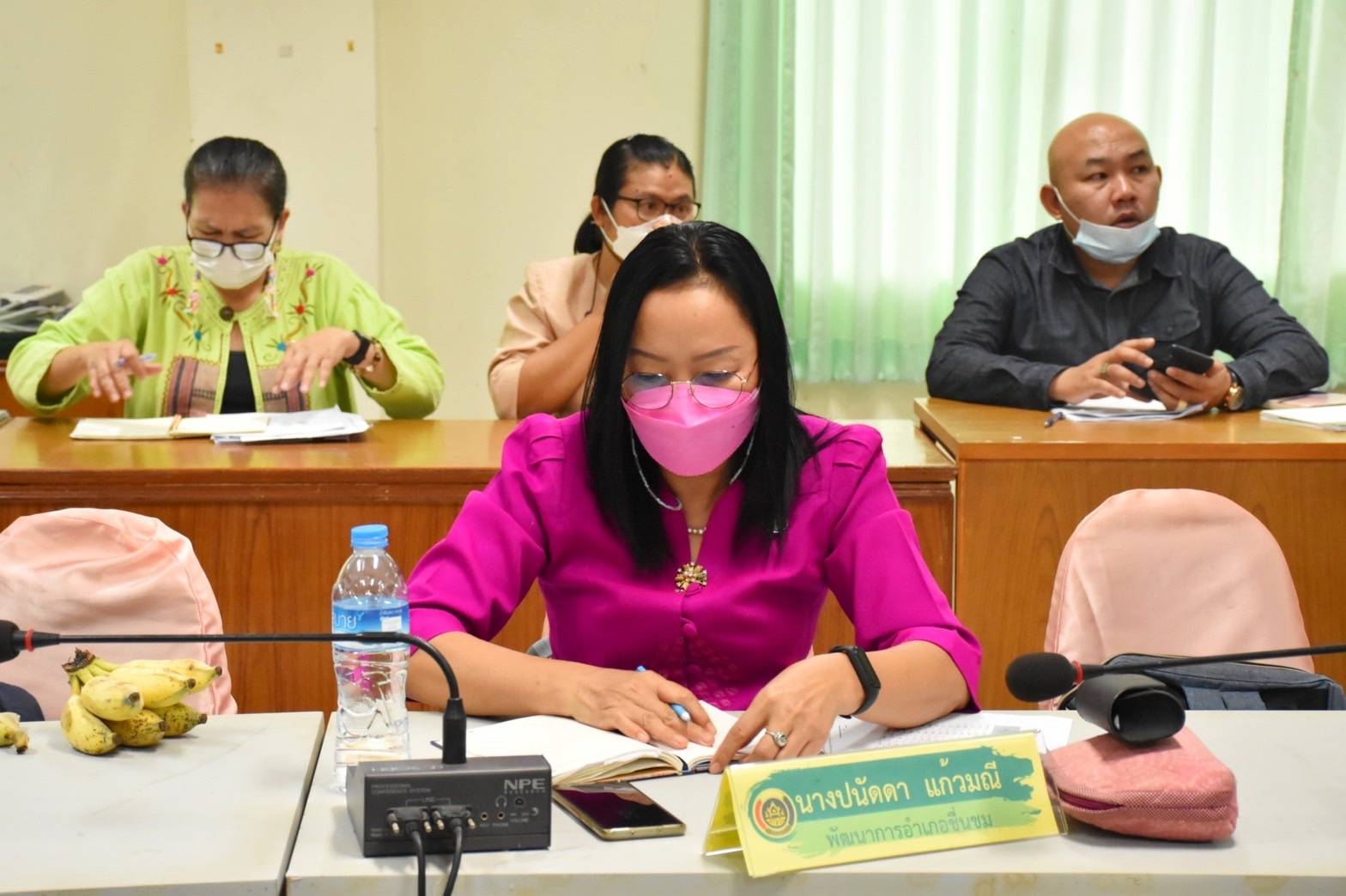 พช.มหาสารคาม จัดประชุมชี้แจงข้อราชการสำคัญเร่งด่วนตามนโยบายของกรมการพัฒนาชุมชนและจังหวัดมหาสารคาม