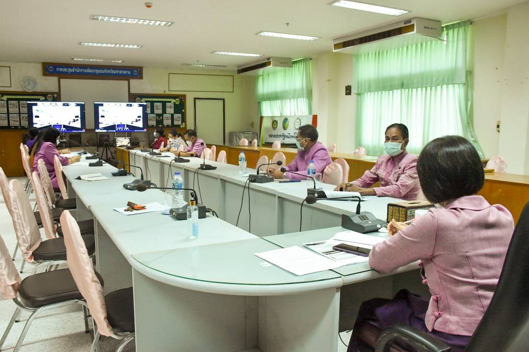 พช.มหาสารคาม เข้าร่วมประชุมกรมการพัฒนาชุมชน ครั้งที่ 9/2564 ผ่านระบบประชุมออนไลน์ Zoom Cloud Meeting