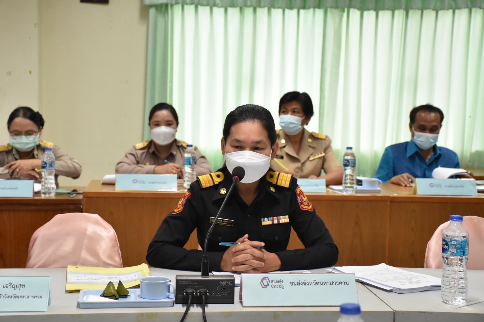 พช.มหาสารคาม ประชุมคณะกรรมการประสานและขับเคลื่อนนโยบายสานพลังประชารัฐประจำจังหวัดมหาสารคาม (คสป.) ครั้งที่ 1/2564