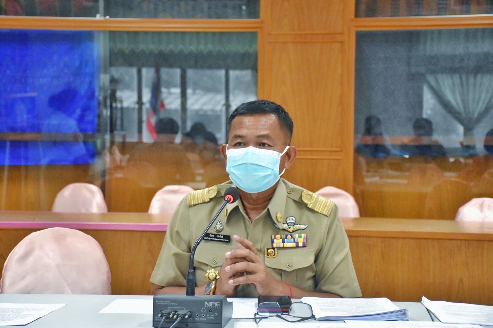 พช.มหาสารคามประชุมพิจารณากลั่นกรองการจัดการความรู้ในการพัฒนาชุมชน ประจำปี2564 ครั้งที่1/2564