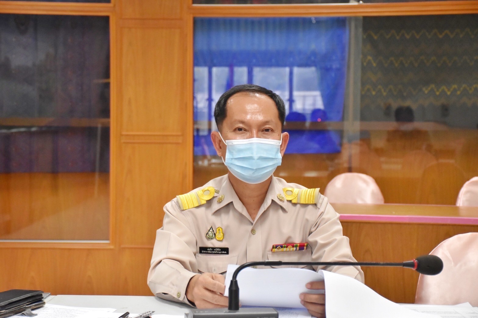 พช.มหาสารคามประชุมพิจารณากลั่นกรองการจัดการความรู้ในการพัฒนาชุมชน ประจำปี2564 ครั้งที่1/2564
