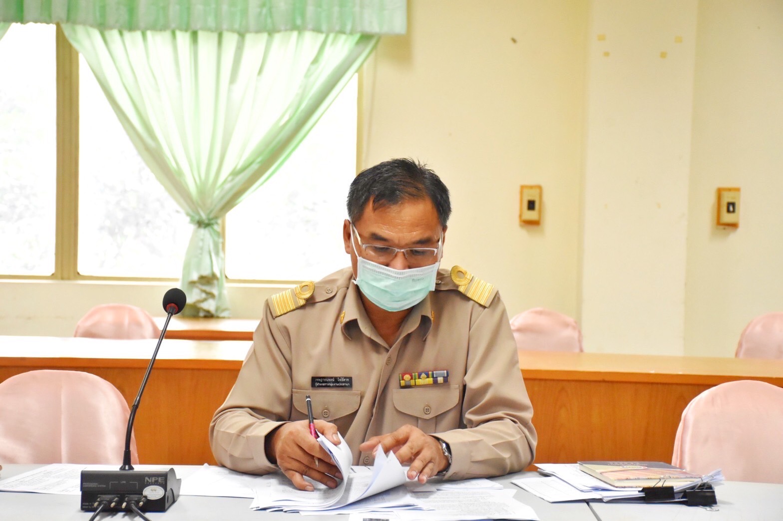พช.มหาสารคามประชุมพิจารณากลั่นกรองการจัดการความรู้ในการพัฒนาชุมชน ประจำปี2564 ครั้งที่1/2564