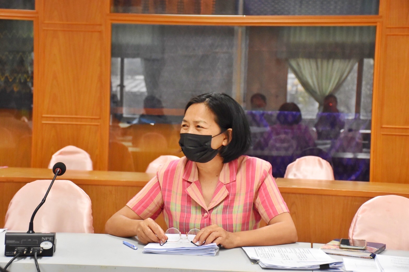 พช.มหาสารคามประชุมพิจารณากลั่นกรองการจัดการความรู้ในการพัฒนาชุมชน ประจำปี2564 ครั้งที่1/2564