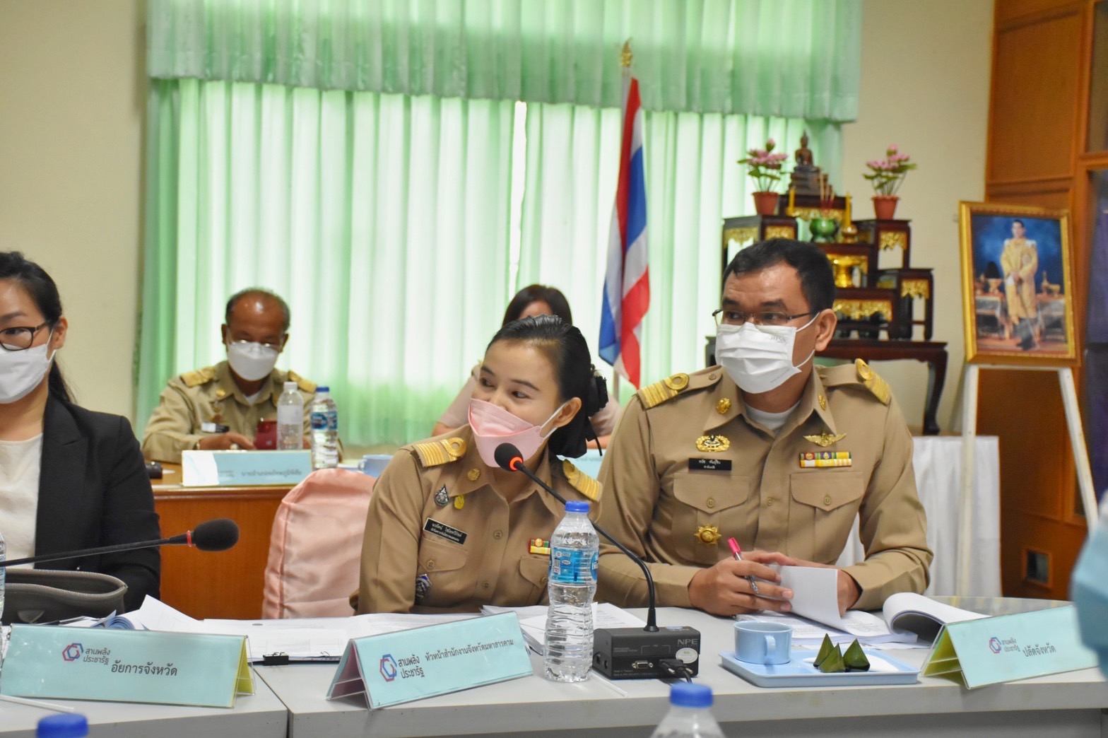พช.มหาสารคาม ประชุมคณะกรรมการประสานและขับเคลื่อนนโยบายสานพลังประชารัฐประจำจังหวัดมหาสารคาม (คสป.) ครั้งที่ 1/2564