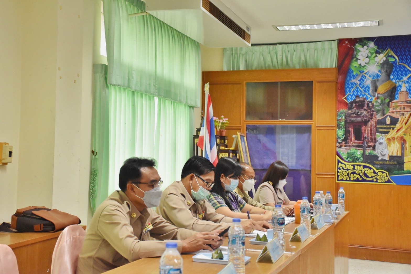 พช.มหาสารคาม ประชุมคณะกรรมการประสานและขับเคลื่อนนโยบายสานพลังประชารัฐประจำจังหวัดมหาสารคาม (คสป.) ครั้งที่ 1/2564