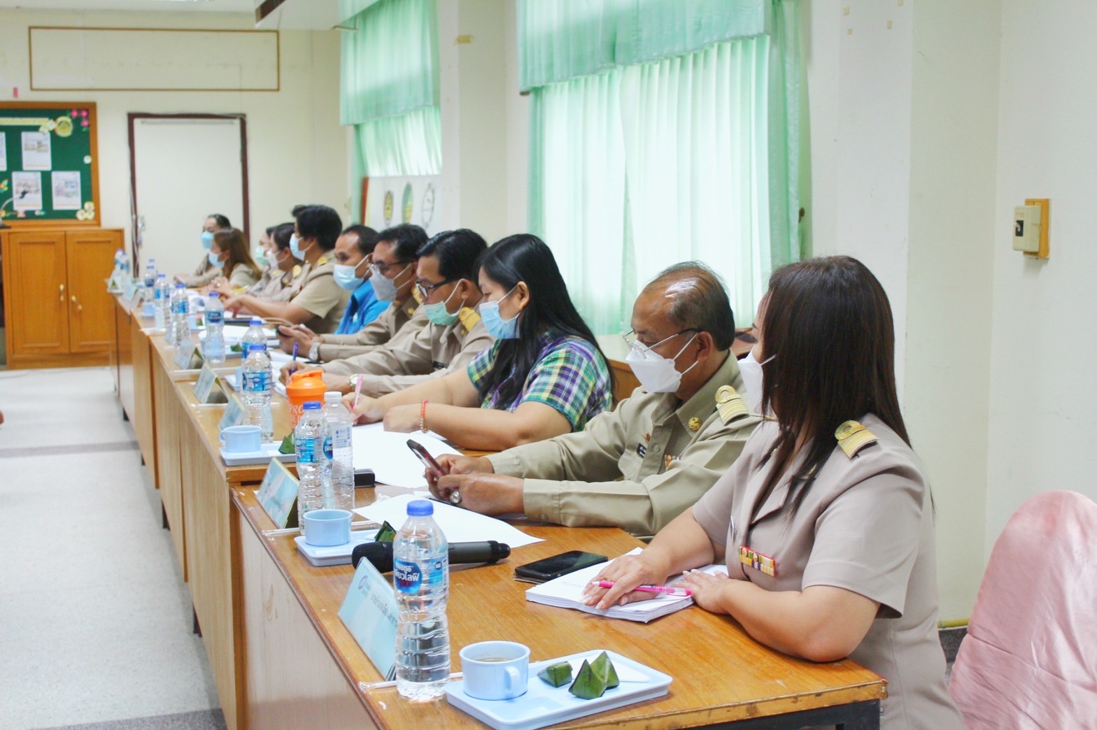 พช.มหาสารคาม ประชุมคณะกรรมการประสานและขับเคลื่อนนโยบายสานพลังประชารัฐประจำจังหวัดมหาสารคาม (คสป.) ครั้งที่ 1/2564
