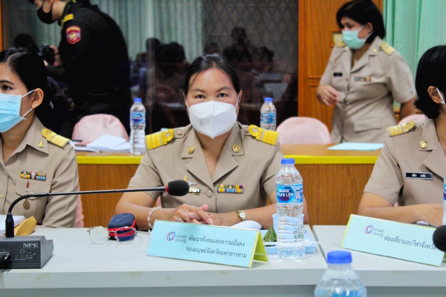 พช.มหาสารคาม ประชุมคณะกรรมการประสานและขับเคลื่อนนโยบายสานพลังประชารัฐประจำจังหวัดมหาสารคาม (คสป.) ครั้งที่ 1/2564
