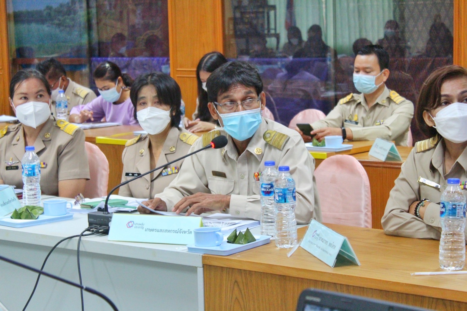พช.มหาสารคาม ประชุมคณะกรรมการประสานและขับเคลื่อนนโยบายสานพลังประชารัฐประจำจังหวัดมหาสารคาม (คสป.) ครั้งที่ 1/2564
