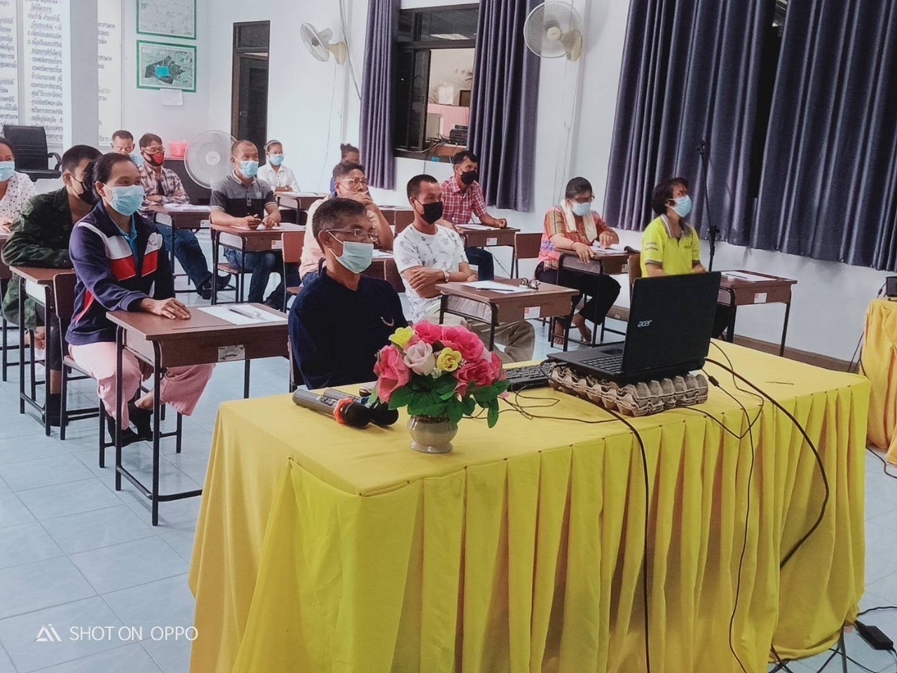 พช.มหาสารคามจัดกิจกรรมฝึกอบรมเพิ่มทักษะระยะสั้นการพัฒนากสิกรรมสู่ระบบเศรษฐกิจพอเพียง (แบบออนไลน์) ผ่านระบบ Zoom Cloud Meeting ตาม โครงการพัฒนาพื้นที่ต้นแบบการพัฒนาคุณภาพขีวิตตามหลักทฤษฎีใหม่ ประยุกต์สู่ “โคก หนองนา โมเดล”