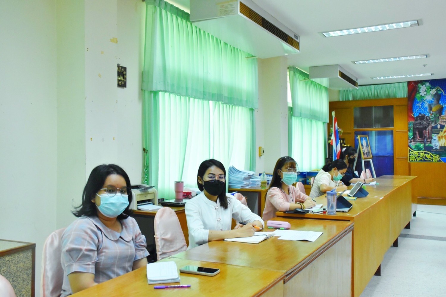 พช.มหาสารคาม ร่วมประชุมกรมการพัฒนาชุมชน ครั้งที่ 10/2564 ผ่านระบบวีดีทัศน์ทางไกล (Video Conference)