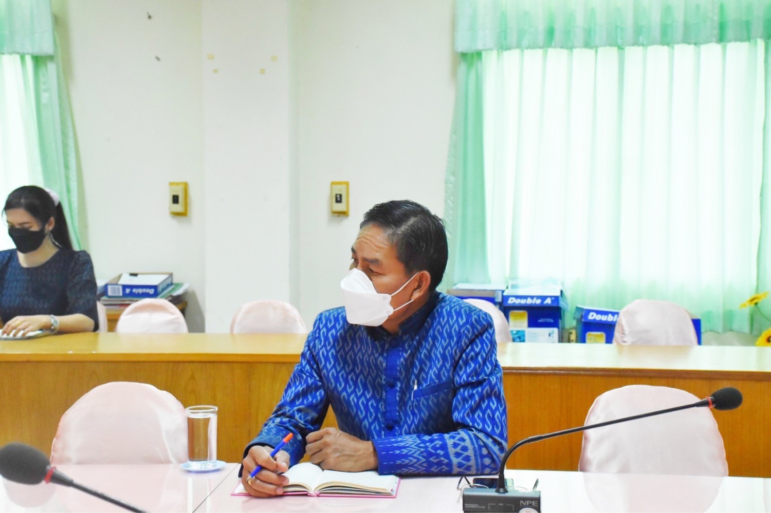 พช.มหาสารคาม ร่วมประชุมกรมการพัฒนาชุมชน ครั้งที่ 10/2564 ผ่านระบบวีดีทัศน์ทางไกล (Video Conference)