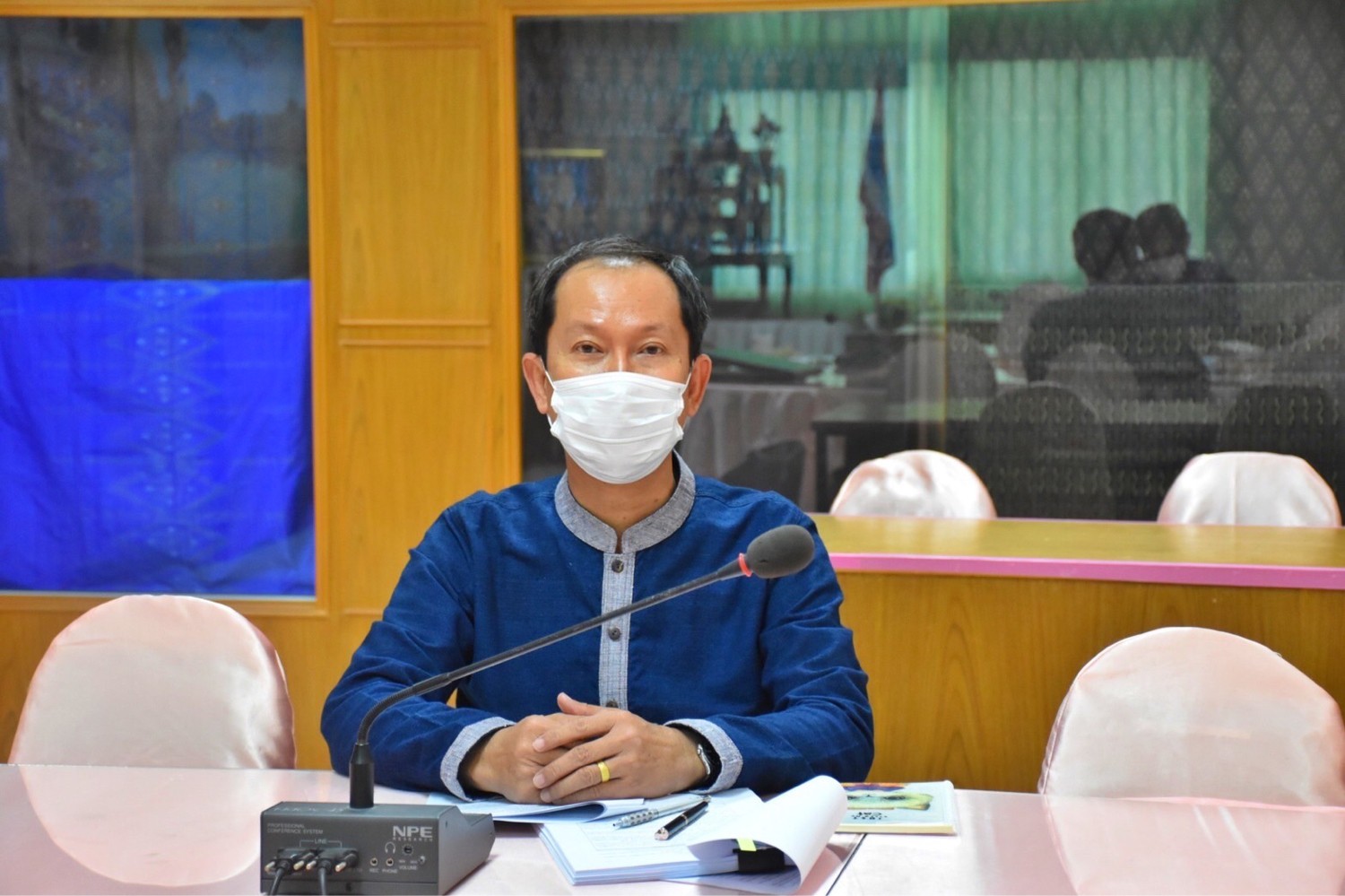 พช.มหาสารคาม ร่วมประชุมกรมการพัฒนาชุมชน ครั้งที่ 10/2564 ผ่านระบบวีดีทัศน์ทางไกล (Video Conference)