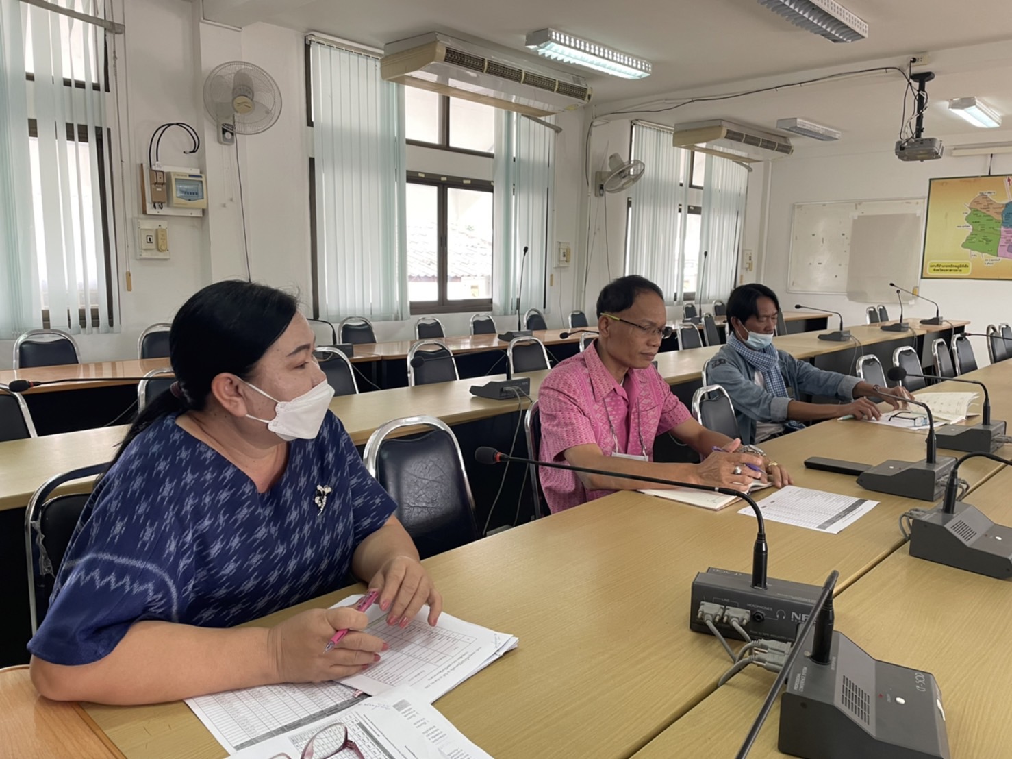 สพอ. พยัคฆภูมิพิสัย จ.มหาสารคาม “ประชุมเจ้าหน้าที่พัฒนาชุมชนเพื่อวางแผนและเตรียมความพร้อมขับเคลื่อนงานการพัฒนาชุมชน ประจำปีงบประมาณ 2565”