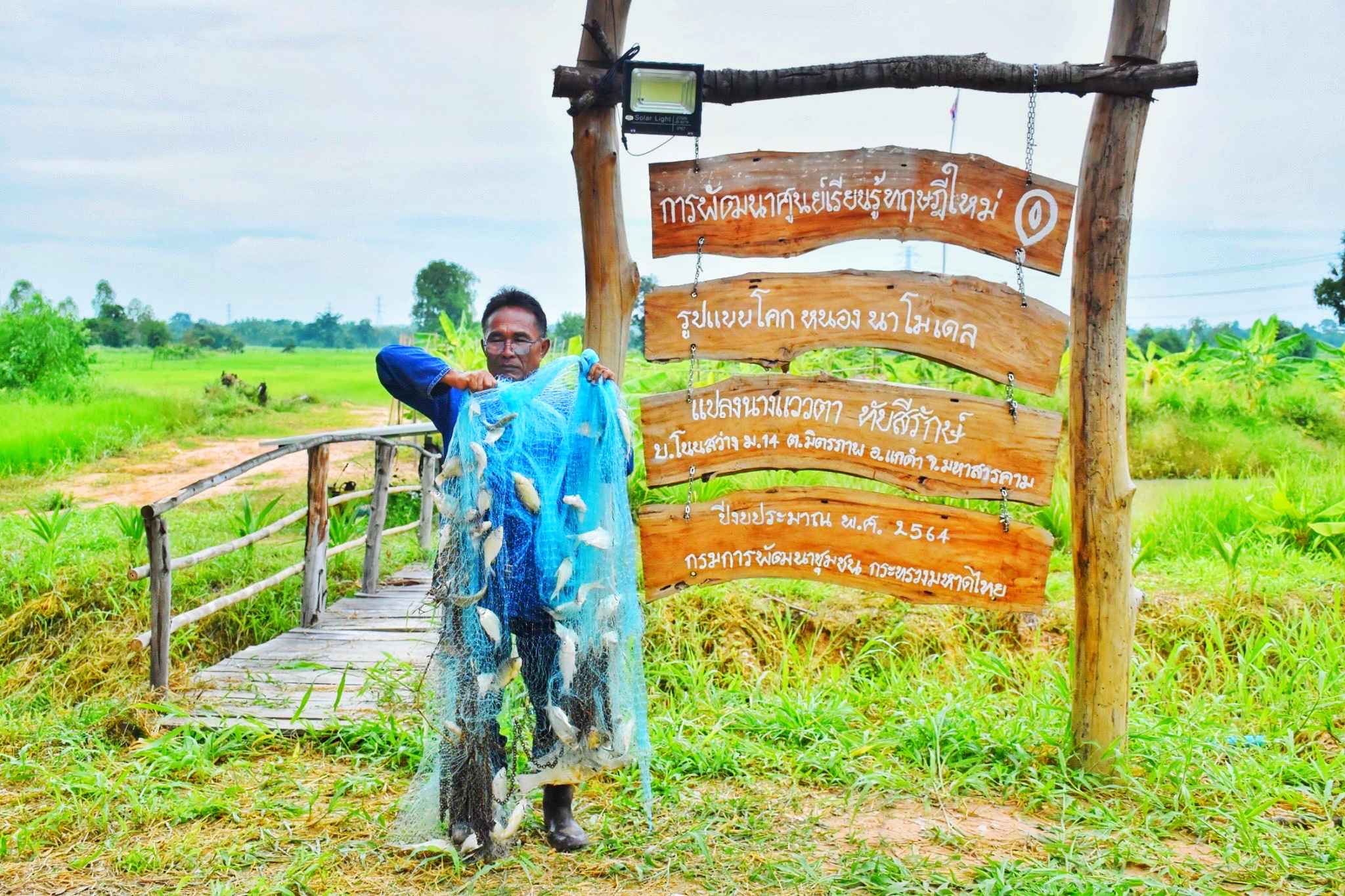 เผยความสำเร็จ การเนินงานโครงการพัฒนาพื้นที่ต้นแบบการพัฒนาคุณภาพชีวิตตามหลักทฤษฎีใหม่ ประยุกต์สู่ “โคก หนอง นา” กรมการพัฒนาชุมชน ผ่านโครงการสร้างภาพลักษณ์กรมการพัฒนาชุมชนด้วยการประชาสัมพันธ์ผ่านสื่อออนไลน์