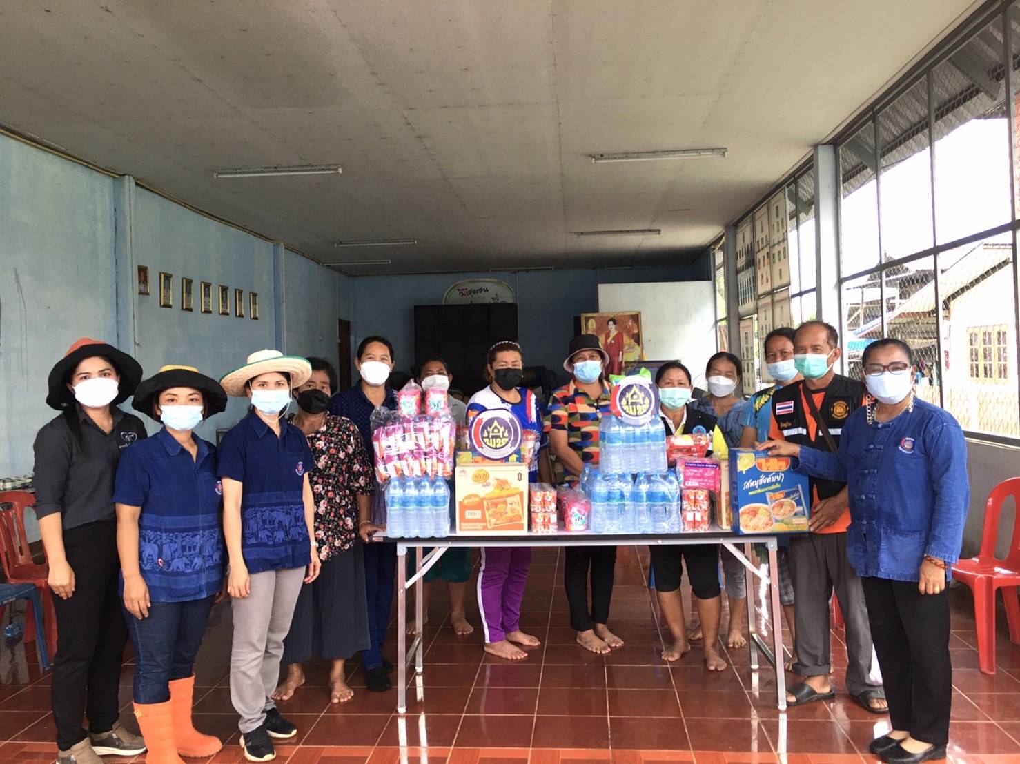 พช. มหาสารคาม “รวมน้ำใจช่วยเหลือผู้ประสบอุทกภัย จังหวัดมหาสารคาม”