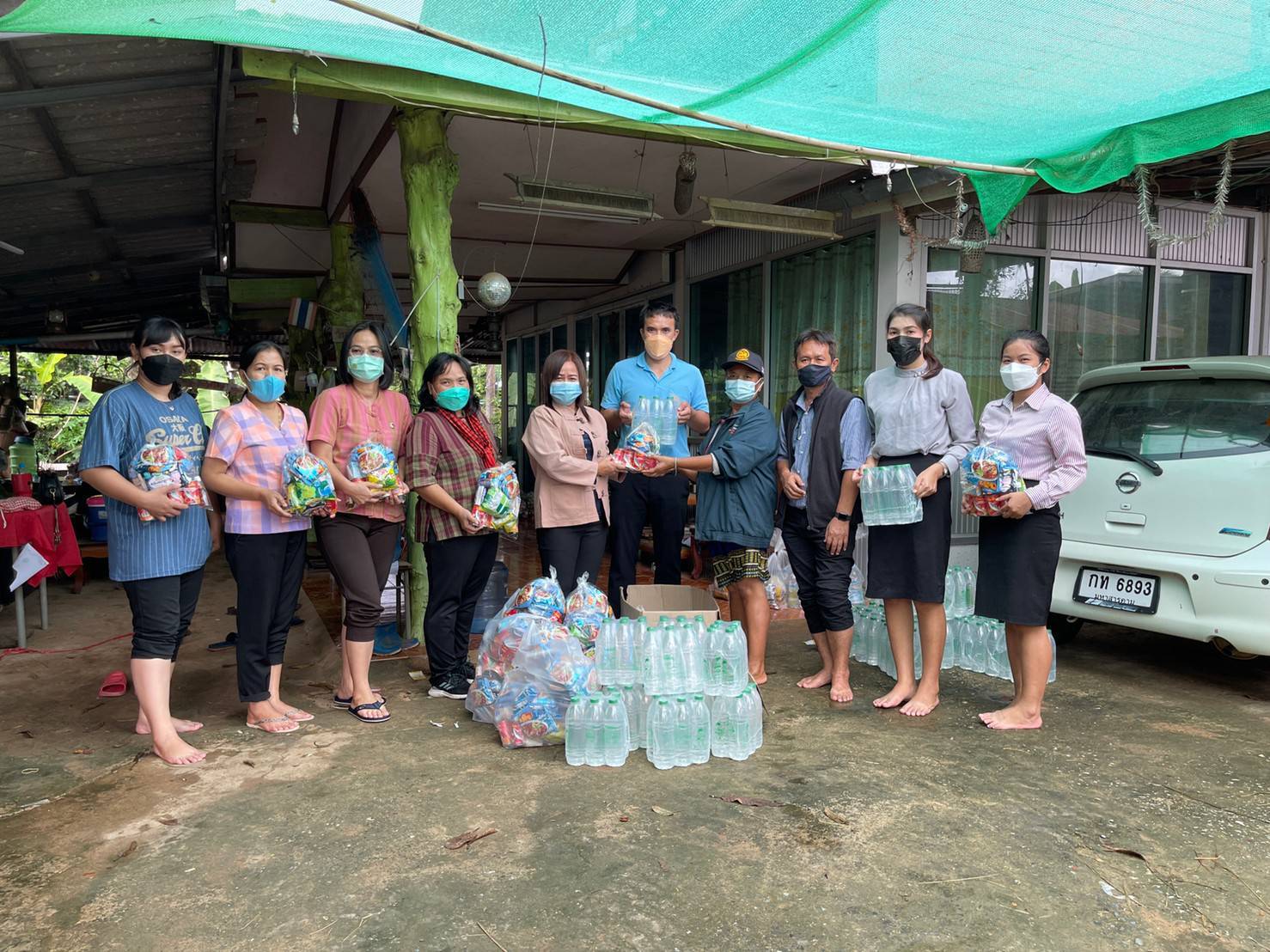 พช. มหาสารคาม “รวมน้ำใจช่วยเหลือผู้ประสบอุทกภัย จังหวัดมหาสารคาม”