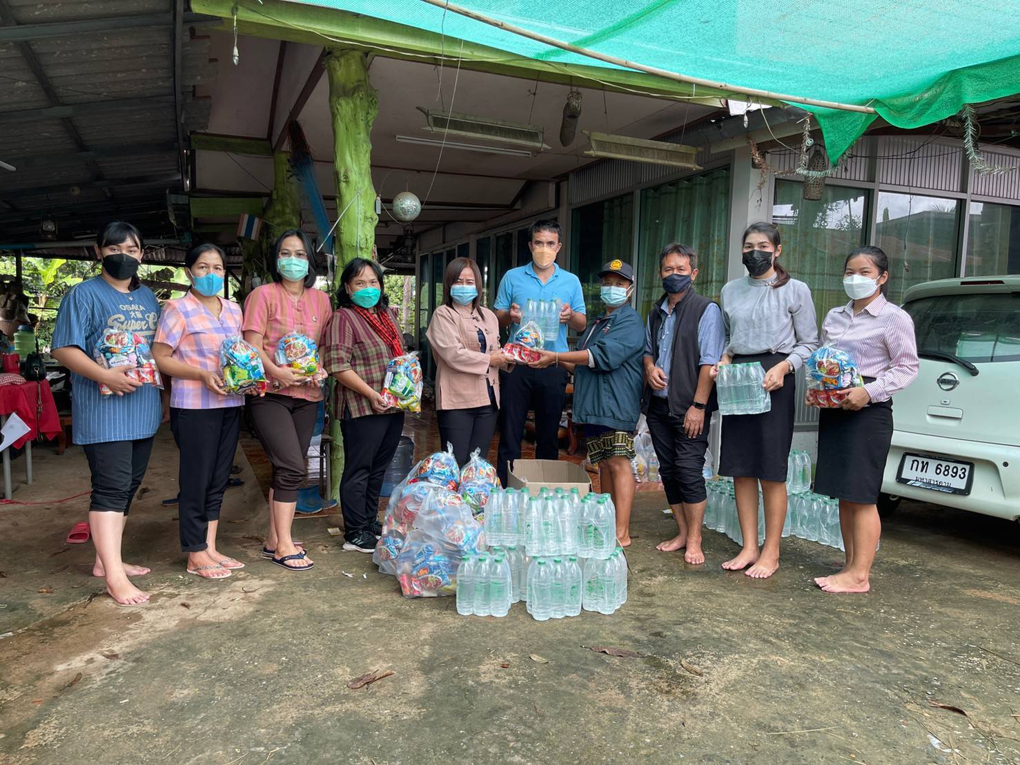 พช. มหาสารคาม “รวมน้ำใจช่วยเหลือผู้ประสบอุทกภัย จังหวัดมหาสารคาม”