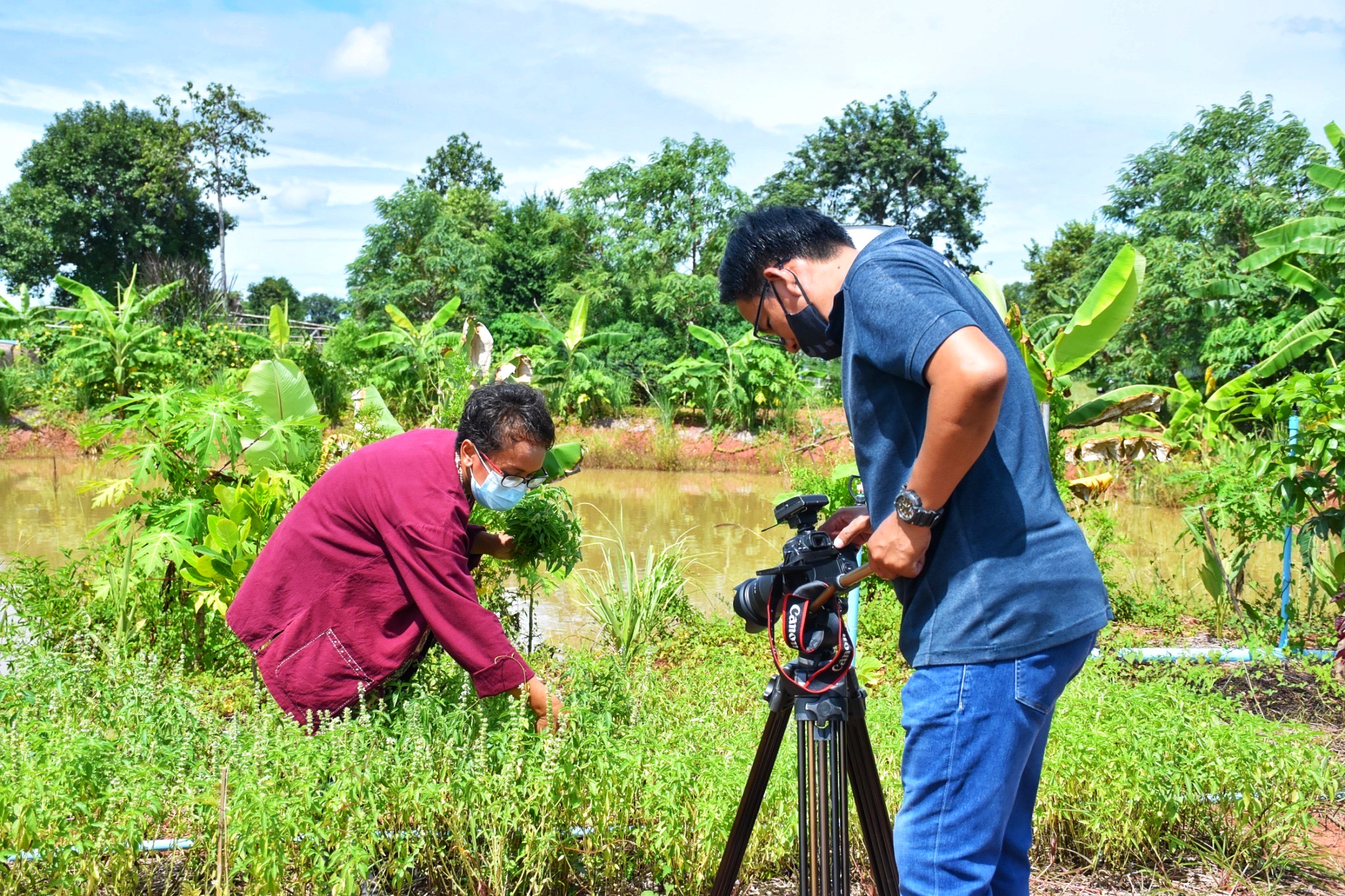ลงพื้นที่ติดตามการดำเนินงานโครงการสร้างภาพลักษณ์กรมการพัฒนาชุมชนด้วยการประชาสัมพันธ์ผ่านสื่อออนไลน์
