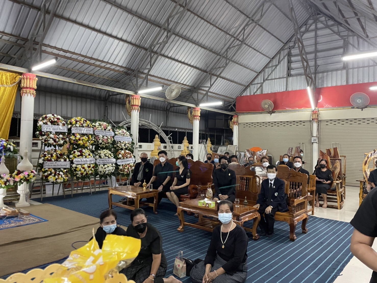 พช.มหาสารคามร่วมเป็นเจ้าภาพสวดพระอภิธรรม​ศพ​ นายเจษฎาพร​ เขิมขันธ์​ บุตรชายนายชัยพร​ เขิมขันธ์​ ผู้อำนวยการกลุ่มงานสารสนเทศการพัฒนาชุมชน​