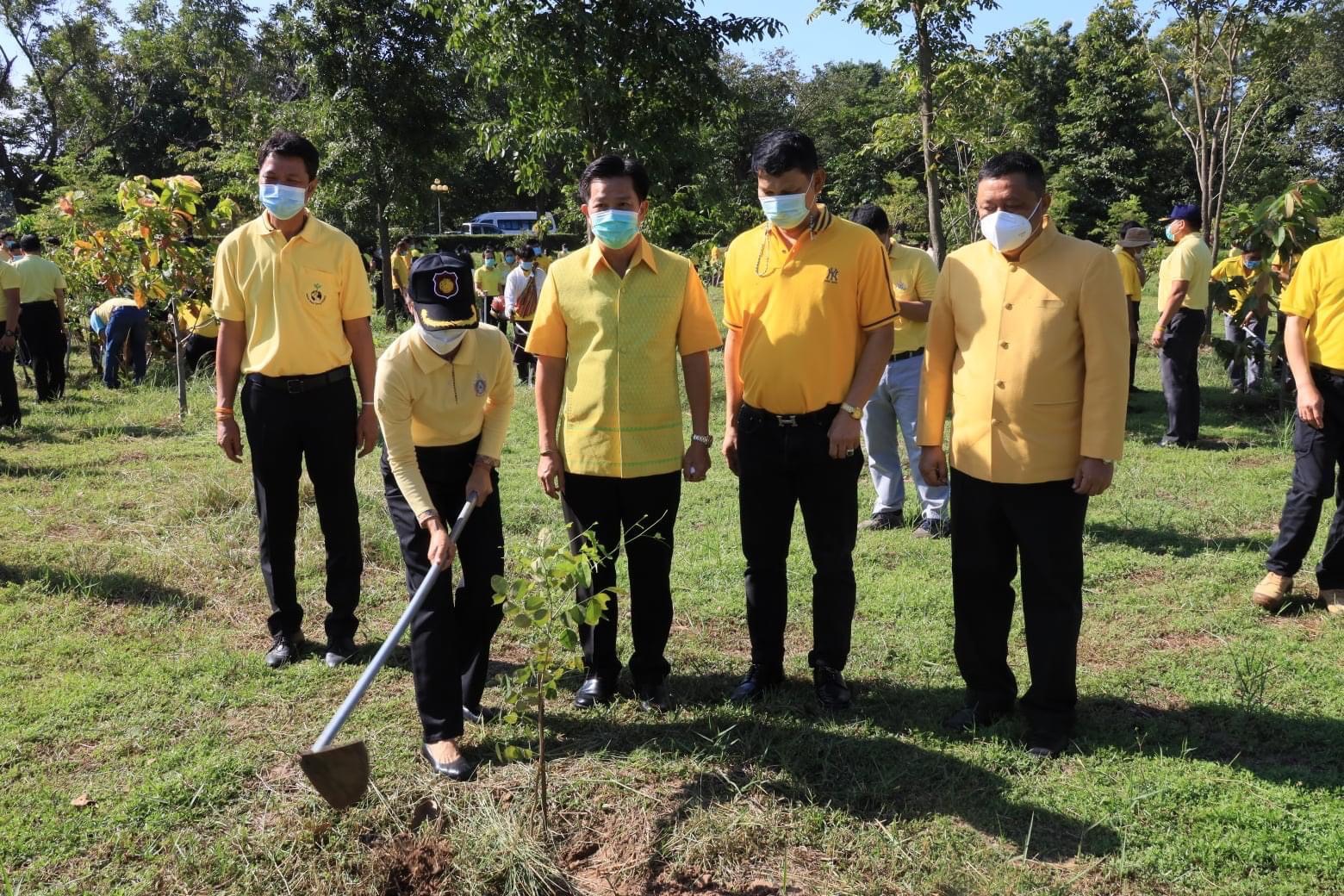 พช.มหาสารคาม ร่วมกิจกรรมวันรักต้นไม้ประจำปีของชาติ พ.ศ. 2564
