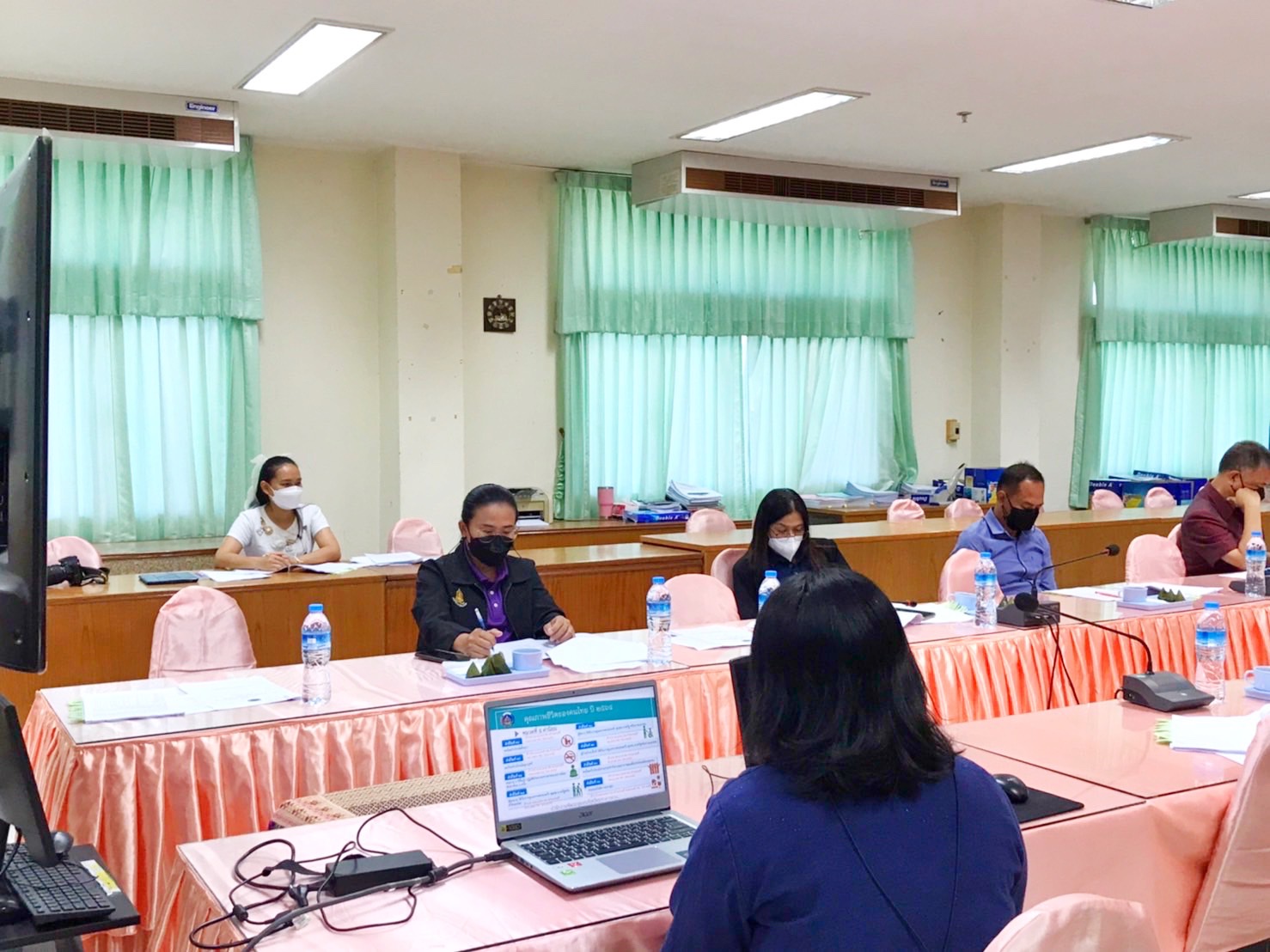 จังหวัดมหาสารคาม : ประชุมรับรองคุณภาพข้อมูลความจำเป็นพื้นฐาน (จปฐ.) และข้อมูลพื้นฐานระดับหมู่บ้าน (กชช.2ค) ระดับจังหวัด ประจำปี 2564
