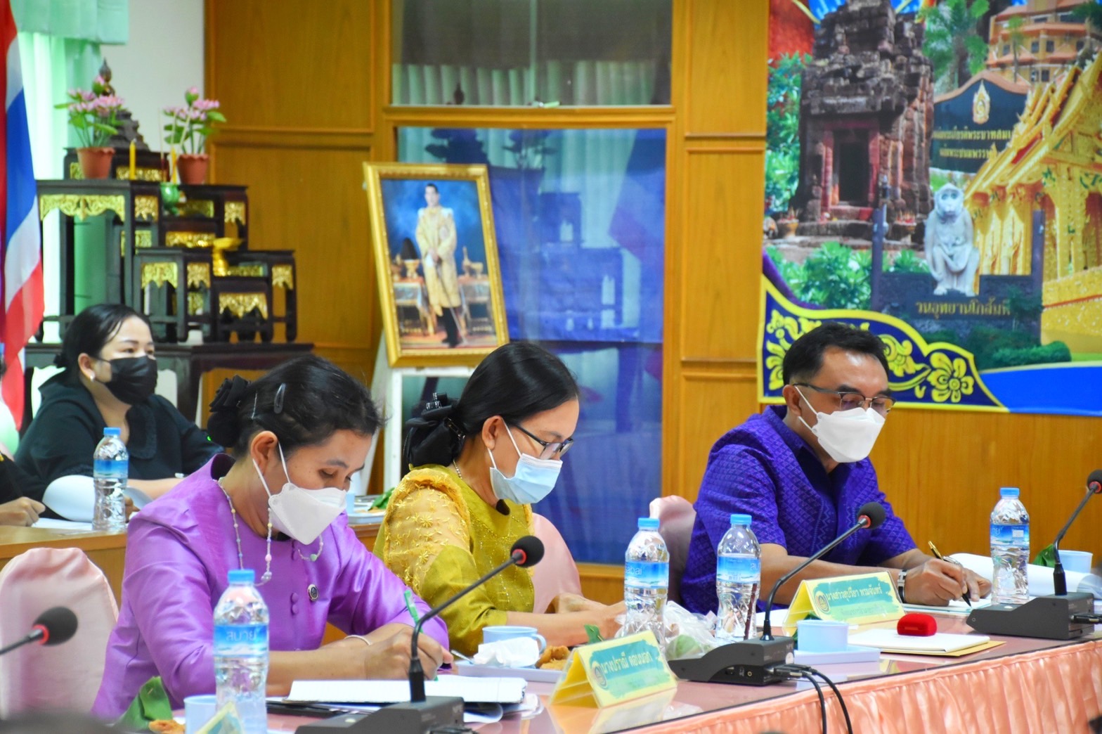 พจ.มหาสารคาม แจงนโยบาย ปลัด ก.มหาดไทย สานต่องาน พช. ในการประชุมประจำเดือนสำนักงานพัฒนาชุมชนจังหวัดมหาสารคาม