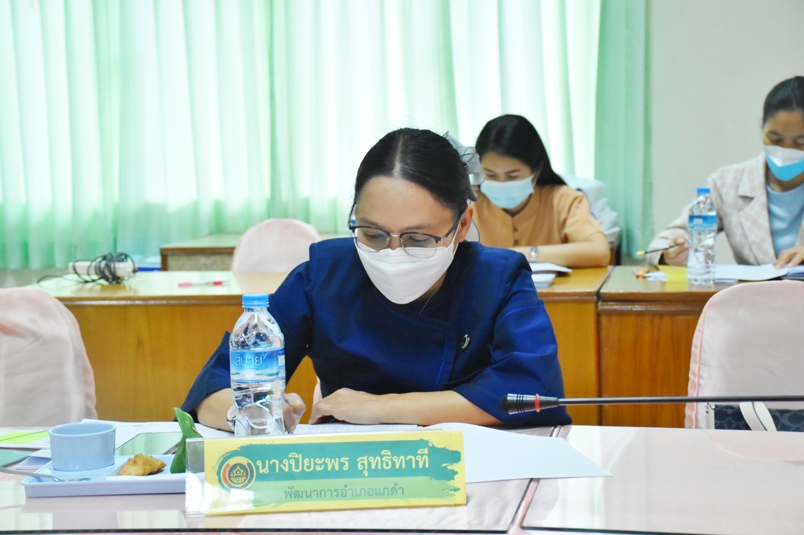 พจ.มหาสารคาม แจงนโยบาย ปลัด ก.มหาดไทย สานต่องาน พช. ในการประชุมประจำเดือนสำนักงานพัฒนาชุมชนจังหวัดมหาสารคาม