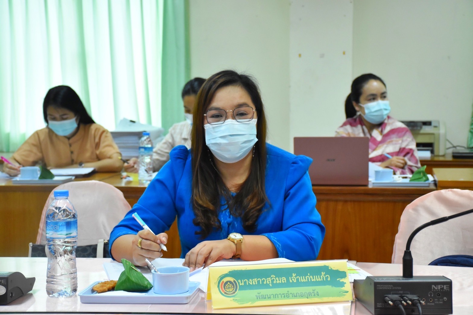 พจ.มหาสารคาม แจงนโยบาย ปลัด ก.มหาดไทย สานต่องาน พช. ในการประชุมประจำเดือนสำนักงานพัฒนาชุมชนจังหวัดมหาสารคาม