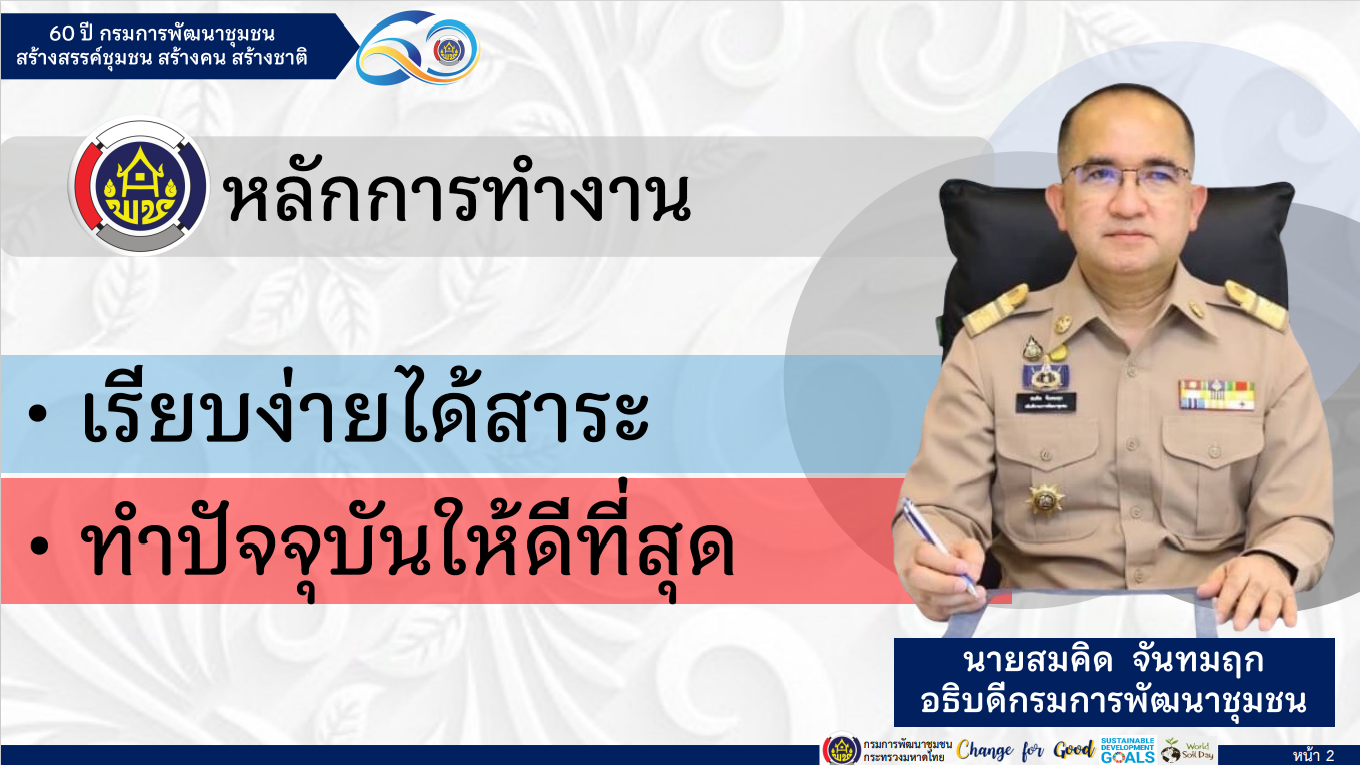 พช.มหาสารคาม รับมอบนโยบายอธิบดีกรมการพัฒนาชุมชน ขับเคลื่อนงานพัฒนาชุมชน ประจำปี 2565 ผ่านการประชุมทางไกล (Video Conference)
