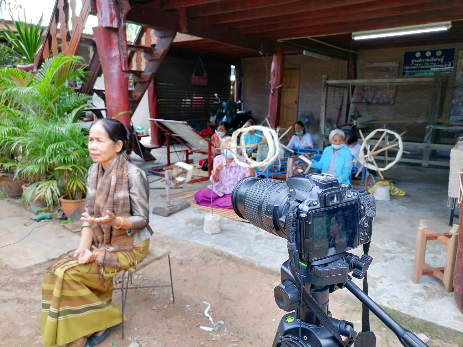 ?พช.มหาสารคาม ลงพื้นที่จัดทำสื่อประชาสัมพันธ์