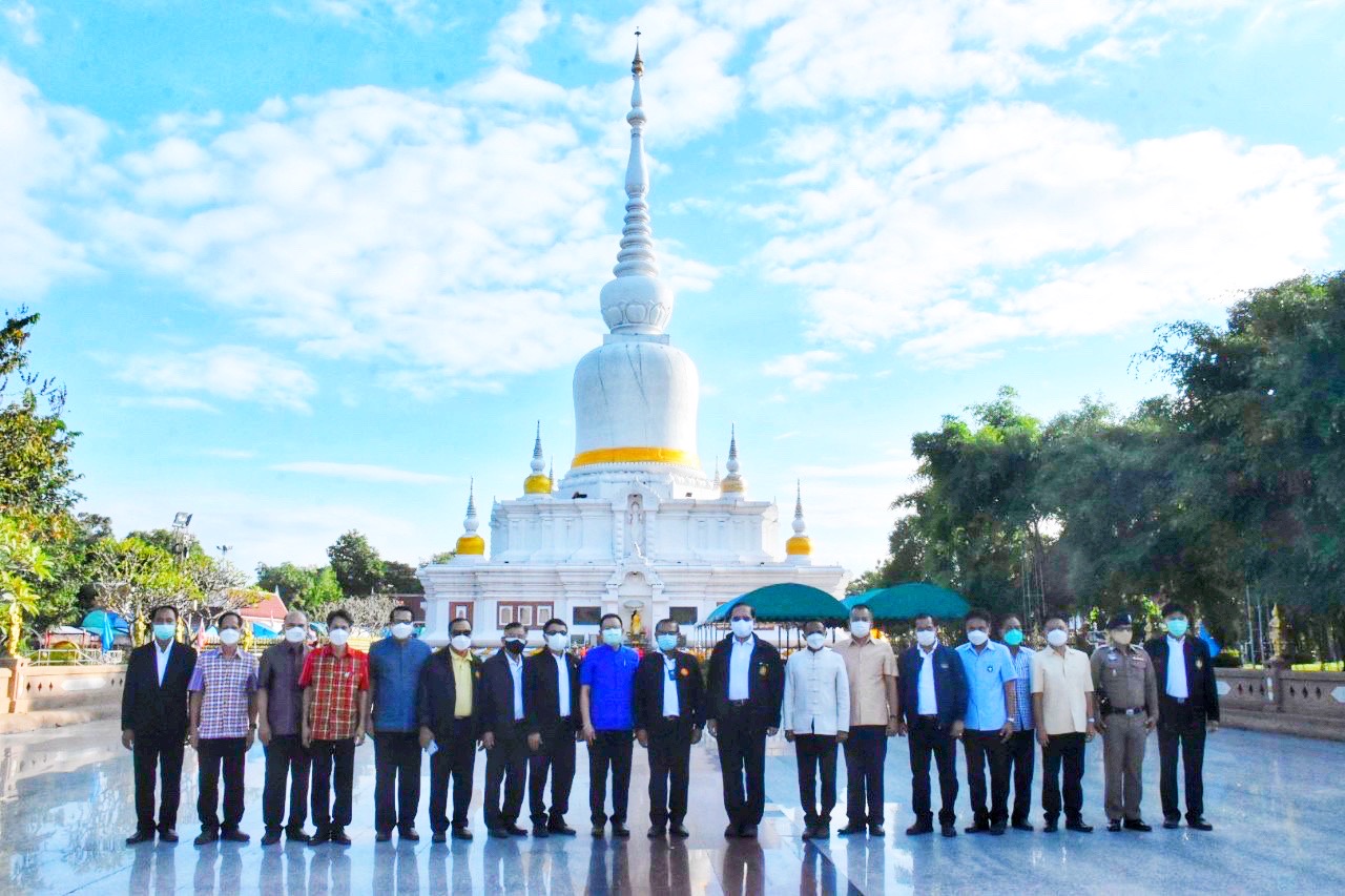 ผู้ตรวจราชการกรมการพัฒนาชุมชน ลงพื้นที่ จ.มหาสารคาม ร่วมกับคณะสมาชิกวุฒิสภาเพื่อรับฟังปัญหาความเดือดร้อนของประชาชน ตามโครงการวุฒิสภาพบประชาชนในพื้นที่ภาคตะวันออกเฉียงเหนือ (ตอนบน)