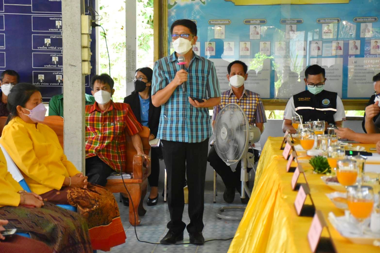 ผู้ตรวจราชการกรมการพัฒนาชุมชน ลงพื้นที่ จ.มหาสารคาม ร่วมกับคณะสมาชิกวุฒิสภาเพื่อรับฟังปัญหาความเดือดร้อนของประชาชน ตามโครงการวุฒิสภาพบประชาชนในพื้นที่ภาคตะวันออกเฉียงเหนือ (ตอนบน)
