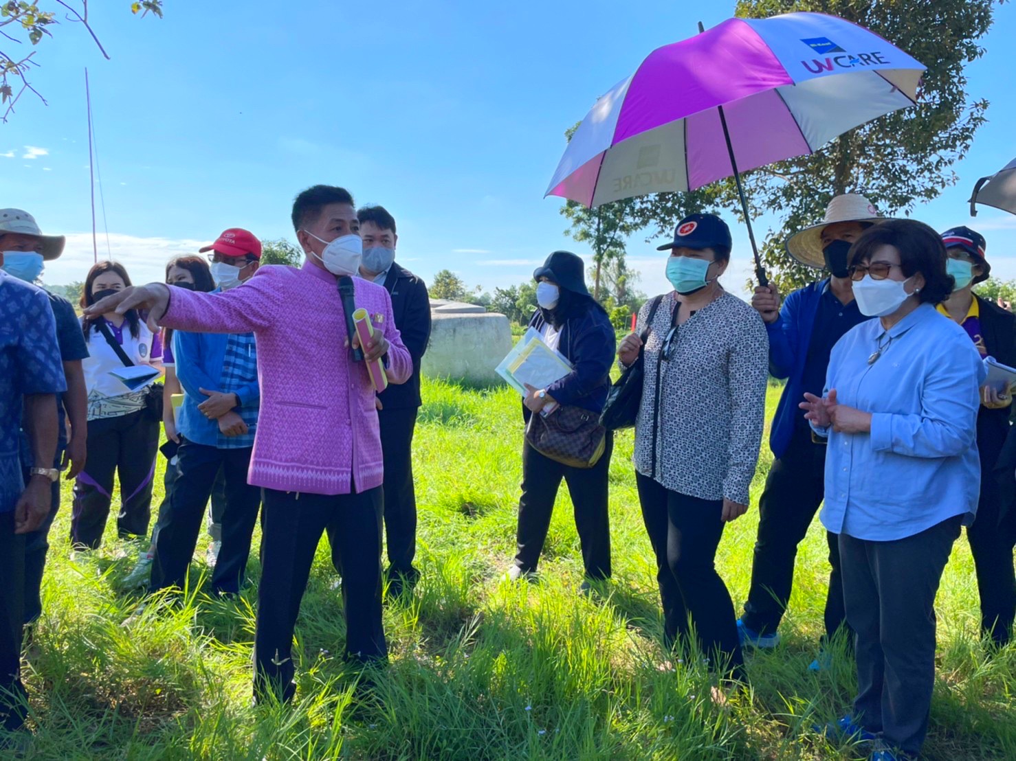 ?พช.มหาสารคาม ร่วมลงพื้นที่ติดตามประเด็นปัญหาความเสี่ยงต่อการทุจริต การดำเนินโครงการพัฒนาพื้นที่ต้นแบบการพัฒนาคุณภาพชีวิตตามหลักทฤษฎีใหม่ประยุกต์สู่ “โคก หนอง นา โมเดล” ในพื้นที่จังหวัดมหาสารคาม